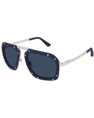 Cartier Santos Sonnenbrille - Blau