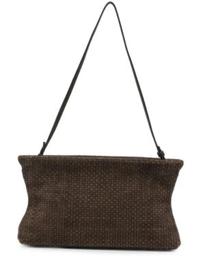 Marsèll Dsipi Geflochtene Pochette-Tasche - Braun