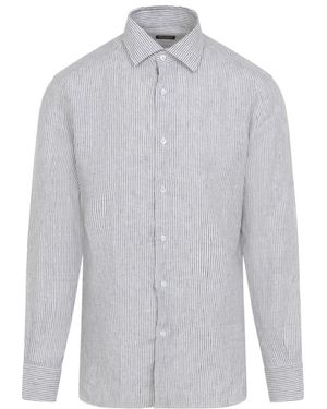 ZEGNA Casual Shirts - White