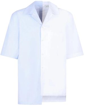 Lanvin Short Sleeve Shirts - Azul