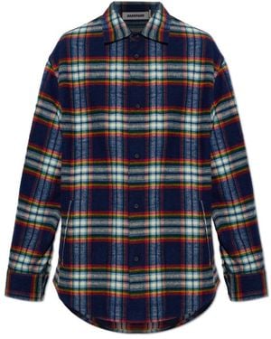 DARKPARK Overhemden ,Blauw ,Katoen Keanu Shirt