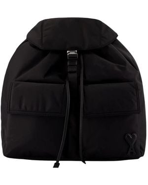 Ami Paris Backpacks - Negro