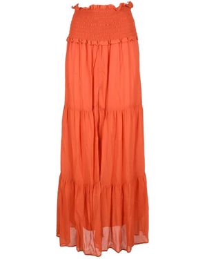 Dondup Maxi Skirts - Arancione
