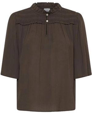 Saint Tropez Aileen Top - Bruin