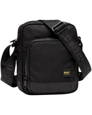 Blauer Borsello Crossbody Bag - Schwarz