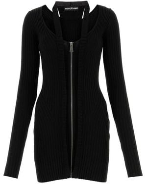 ANDREA ADAMO Short Dresses - Black