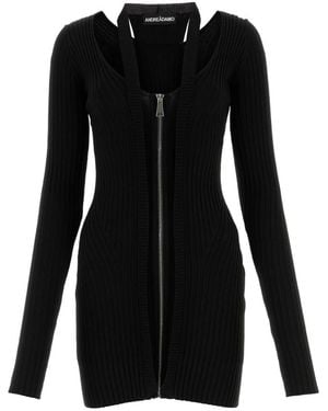 ANDREA ADAMO Short Dresses - Black