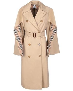 Burberry Trench Coats - Natural