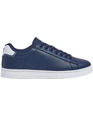 Hackett Schoenen ,Blauw ,Leer Harper One Sneakers