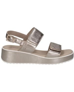 Caprice Wedges - Grey