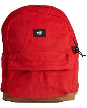 Vans Sportlicher old skool rucksack - Rot