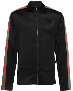 Gucci Viscose Jersey Ritsjack - Zwart