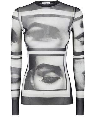 Jean Paul Gaultier Long Sleeve Tops - Grijs