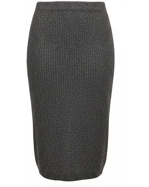 D.exterior Pencil Skirts - Gray