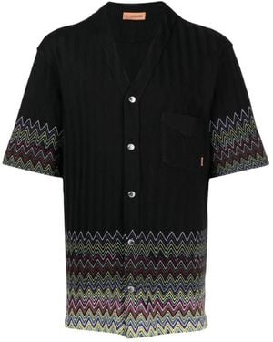 Missoni Short Sleeve Shirts - Black