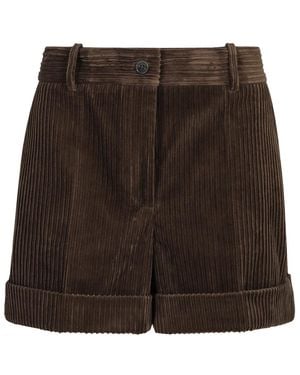 P.A.R.O.S.H. Casual Shorts - Brown