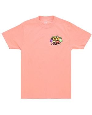 Obey T-Shirts - Pink