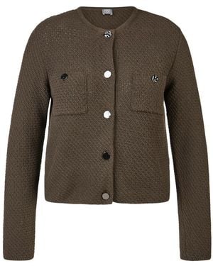 Rabe Cardigan Mit Knöpfen - Grün