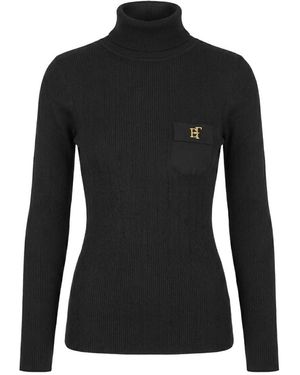 Elisabetta Franchi Turtlenecks - Black