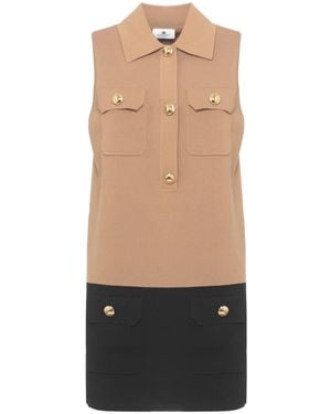 Elisabetta Franchi Short Dresses - Multicolor