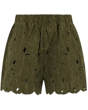 RED Valentino Casual Shorts - Green