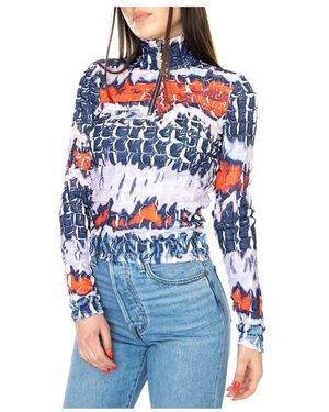 Dickies Long Sleeve Tops - Blu