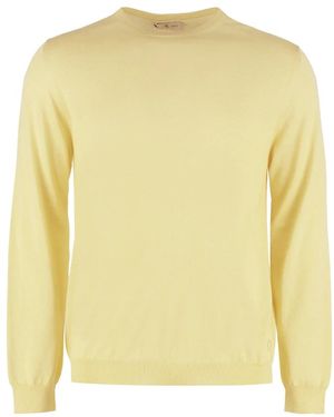 THE (Alphabet) Cashmere Knitwear - Yellow