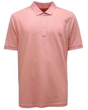 Fay Polo Shirts - Pink