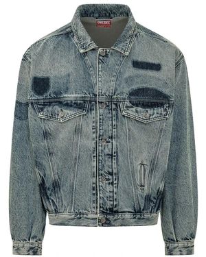 DIESEL Denim Jackets - Azul
