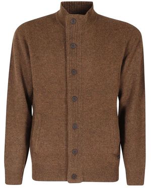 Barbour Truien & Vesten ,Bruin ,Wol Cardigan Fullzip Lana