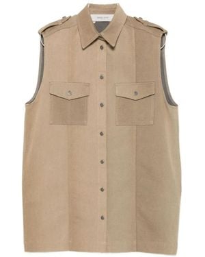 Golden Goose Waistcoats - Natural