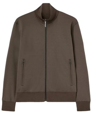 Palm Angels Zip-Throughs - Marrone