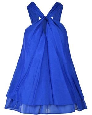 Attic And Barn Sleeveless Tops - Blue