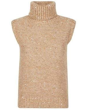 Eleventy Turtlenecks - Natural