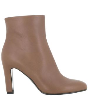 Roberto Del Carlo Schoenen ,Bruin ,Leer Enkellaars