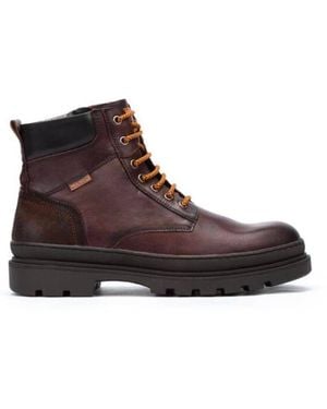 Pikolinos Lace-Up Boots - Marron