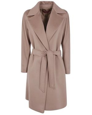 Max Mara Jassen ,Bruin ,Wol Dravenna Jas