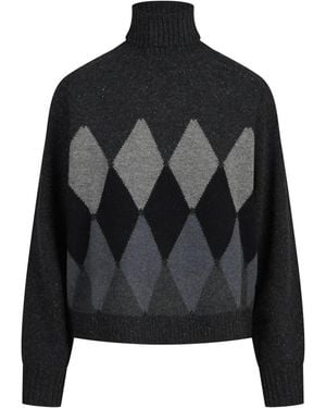 Ballantyne Cashmere Knitwear - Negro