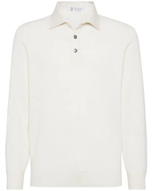 Brunello Cucinelli Polo Shirts - Blanco