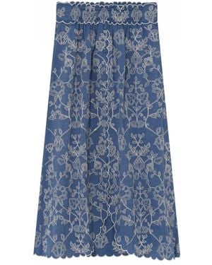 GUSTAV Rokken ,Blauw ,Short Skirt