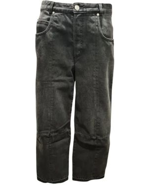 Isabel Marant Cropped Jeans - Gris