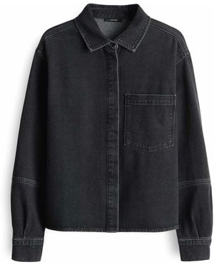 Opus Denim Jacket - Zwart