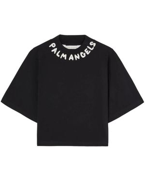Palm Angels T-Shirts - Schwarz