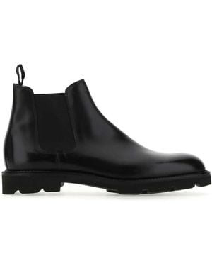 John Lobb Lawry Chelsea Boots Aus Leder - Schwarz