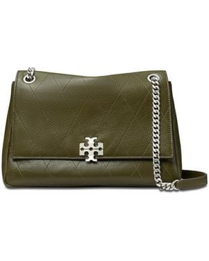 Tory Burch Charlie Umhängetasche - Grün