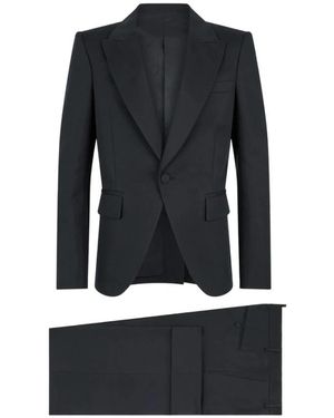 DSquared² Single Breasted Suits - Negro