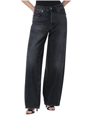 Haikure Wide Jeans - Black