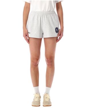 Sporty & Rich Short Shorts - Blanc
