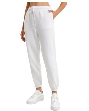 Ralph Lauren Logo Katoen Fleece Joggingbroek - Wit