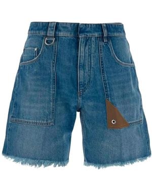 Fendi Denim Shorts - Blue